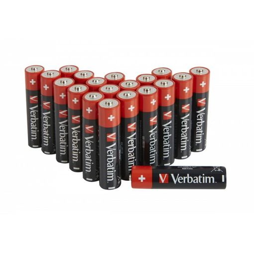 BATTERIA MINISTILO AAA ALCALINA 20PZ VERBATIM 49876