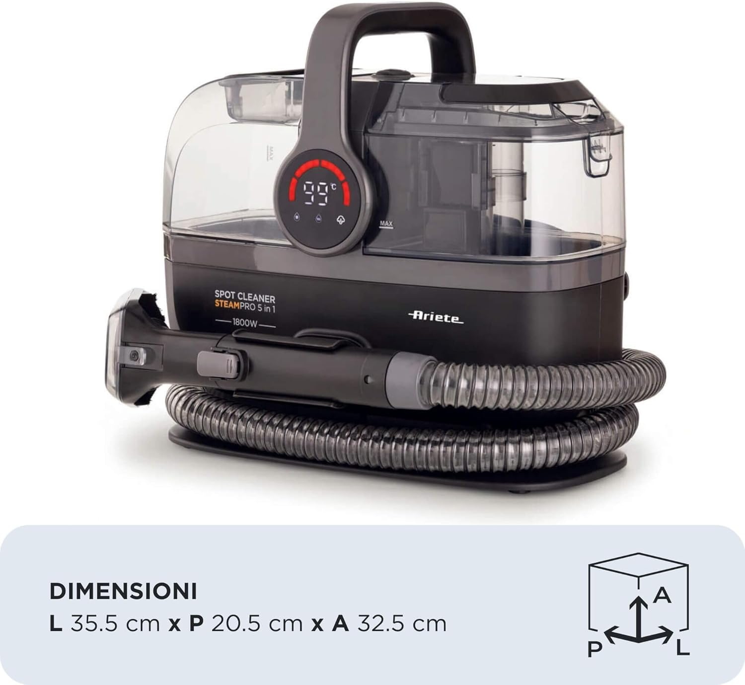 2484/00 SPOT CLEANER STEAM PRO 5IN1