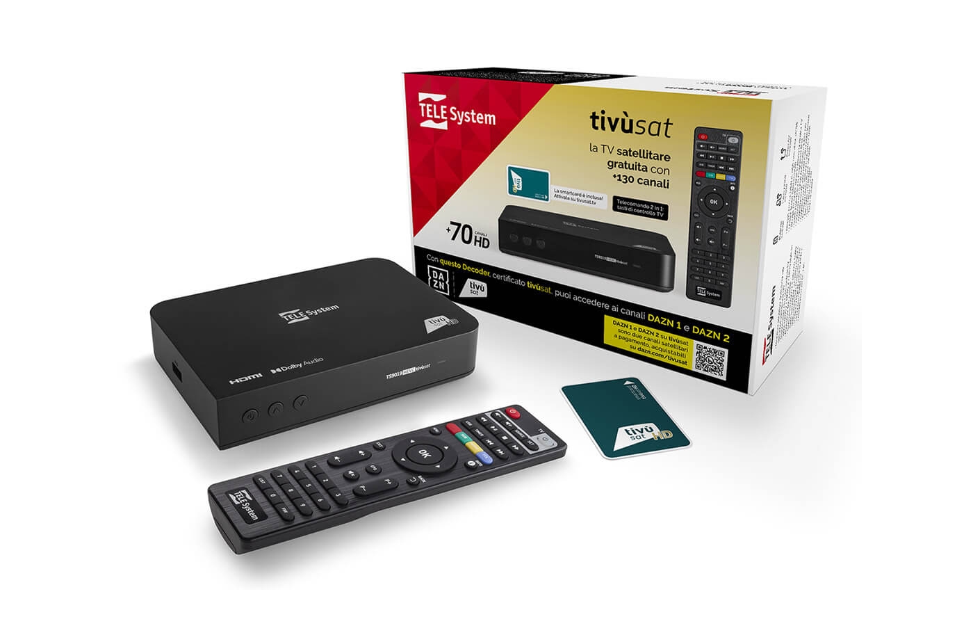 TS9019 + CARD TIVU'SAT